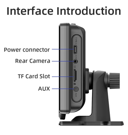 Carplay Screen for Car With Rearview Camera