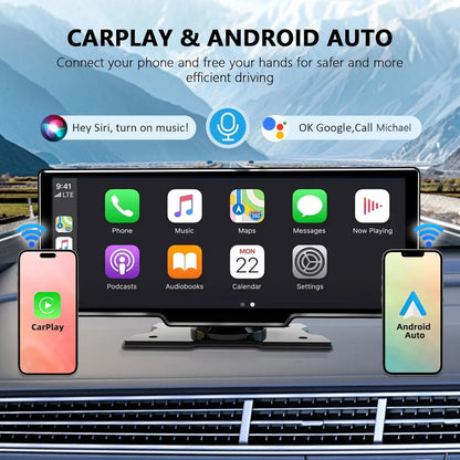 Carplay Screen for Car With Rearview Camera