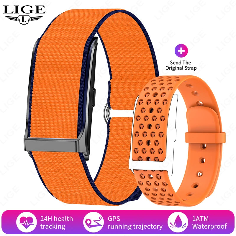 LIGE No Screen Smart Monitoring Watch