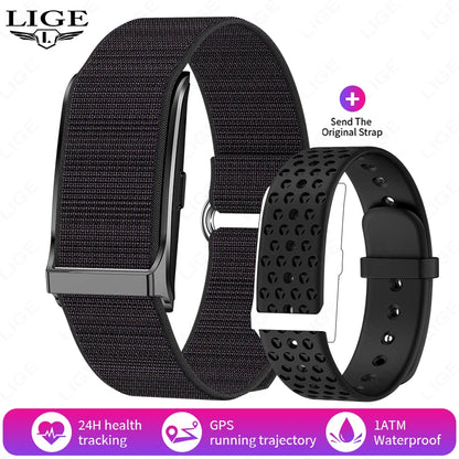 LIGE No Screen Smart Monitoring Watch