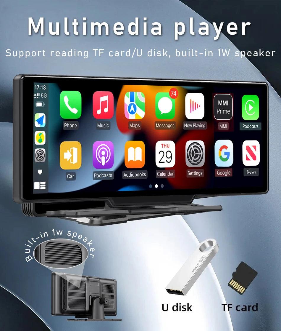 Carplay Screen for Car With Rearview Camera