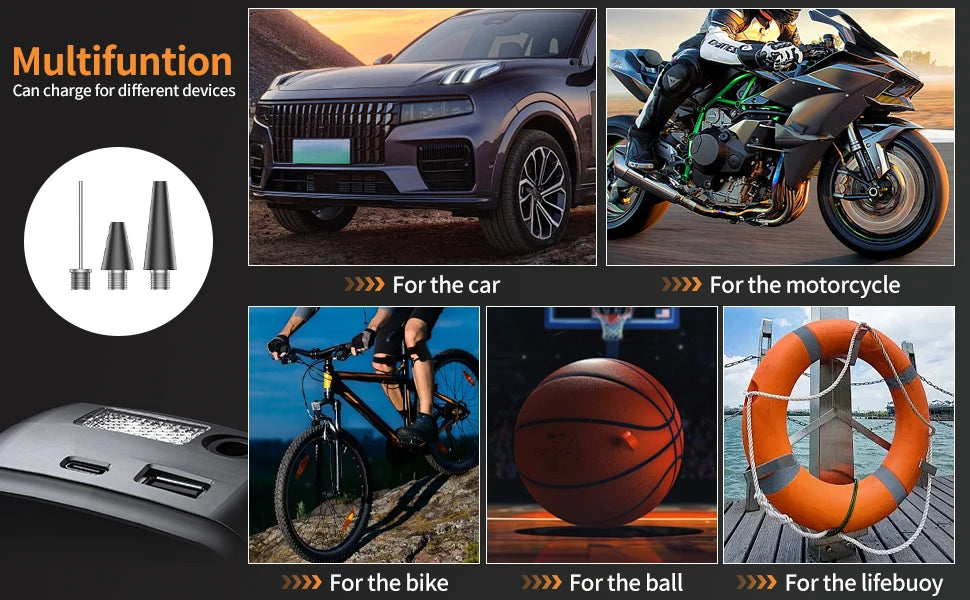 Portable Tire Inflator