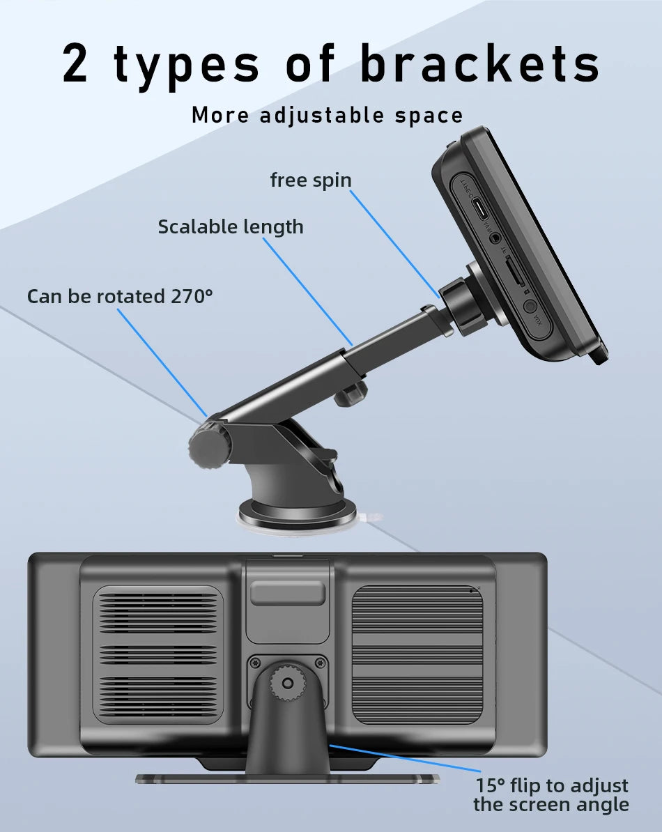 Carplay Screen for Car With Rearview Camera