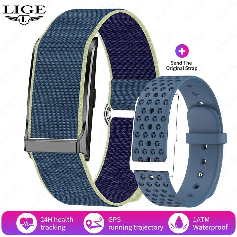 LIGE No Screen Smart Monitoring Watch