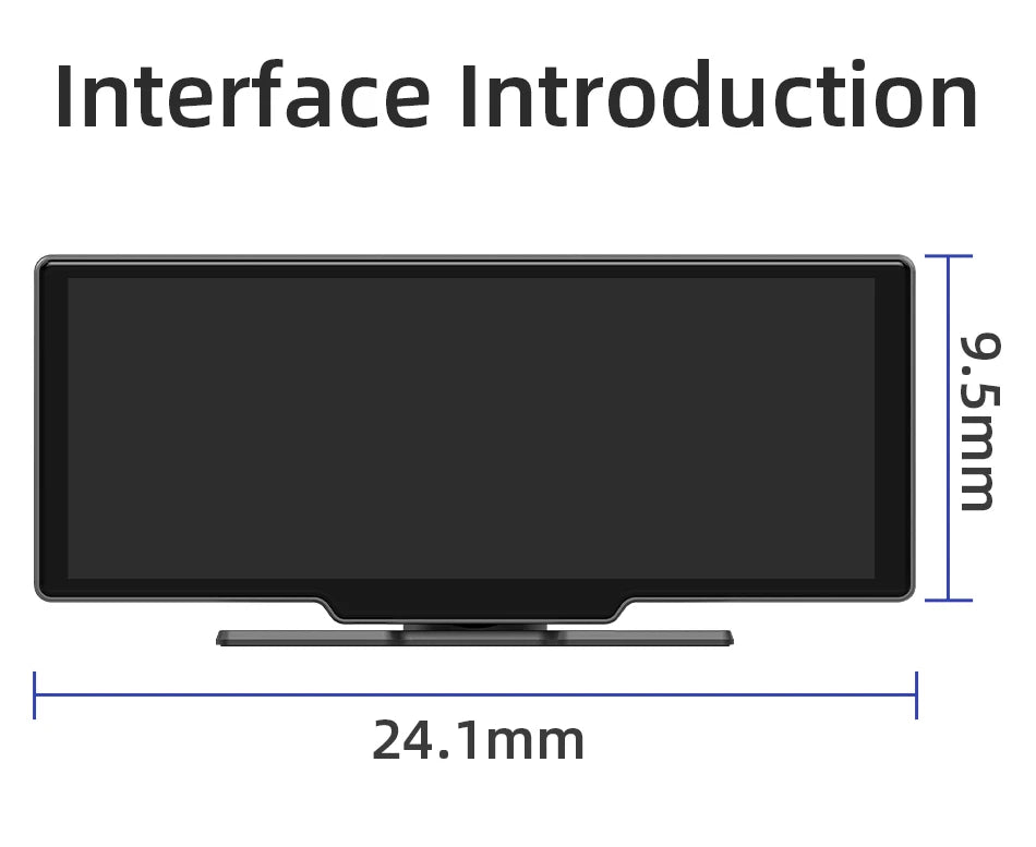 Carplay Screen for Car With Rearview Camera