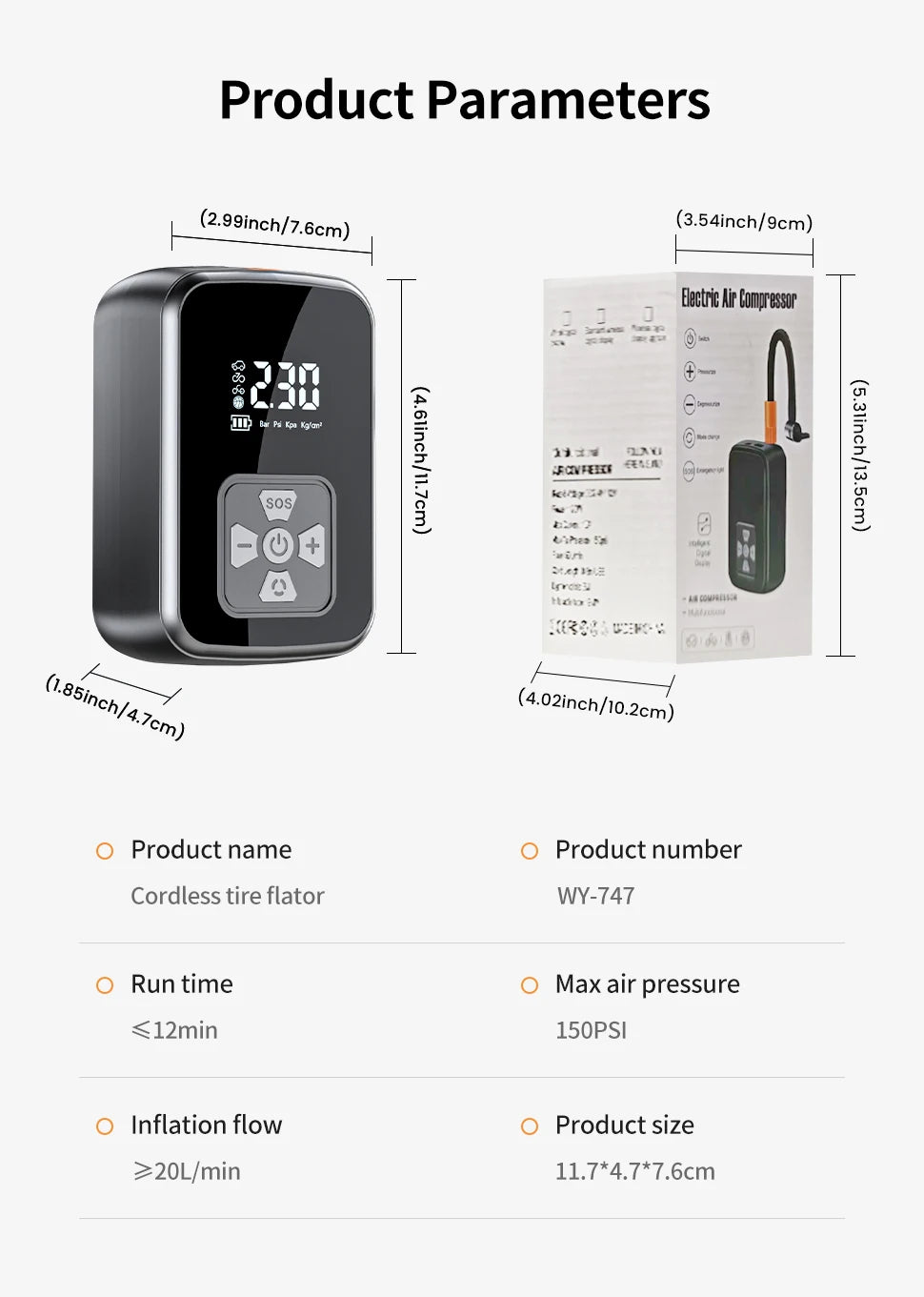 Portable Tire Inflator