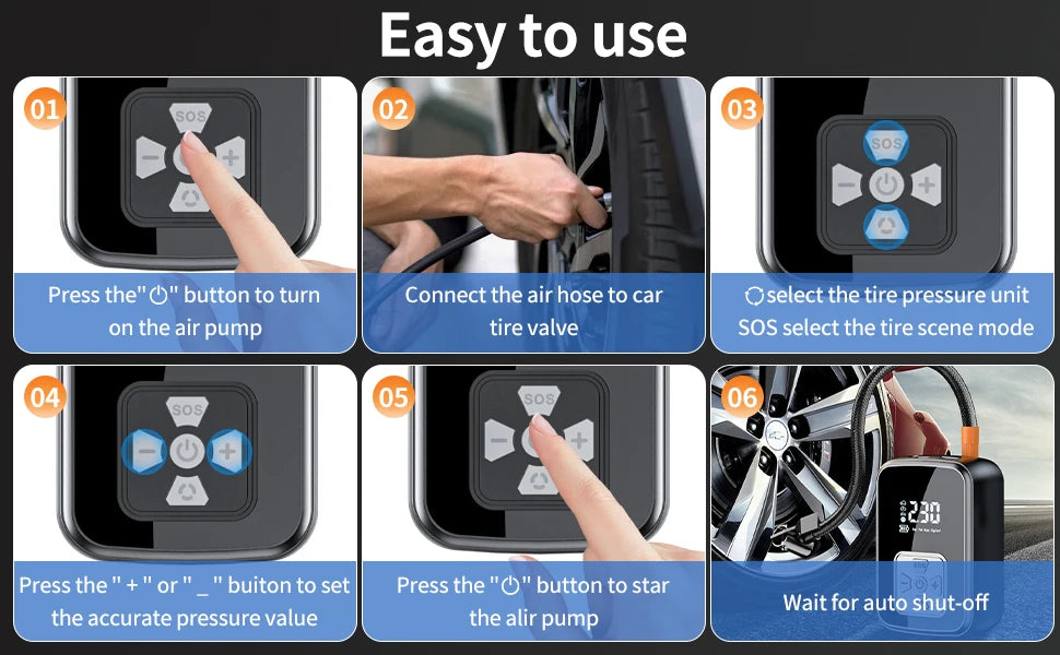 Portable Tire Inflator